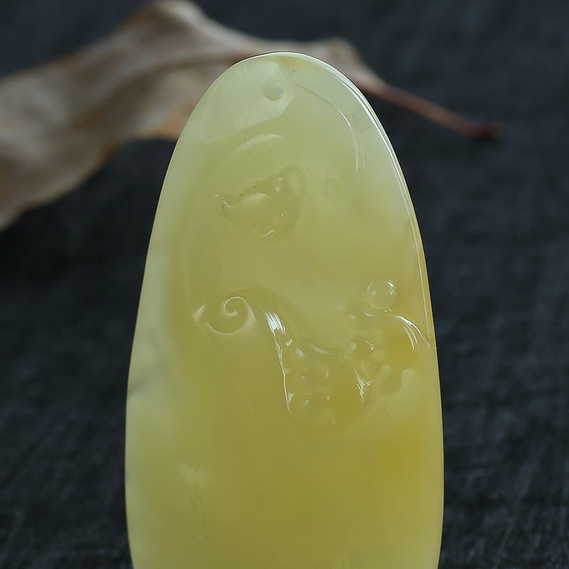 蜜蜡挂坠-红掌柜