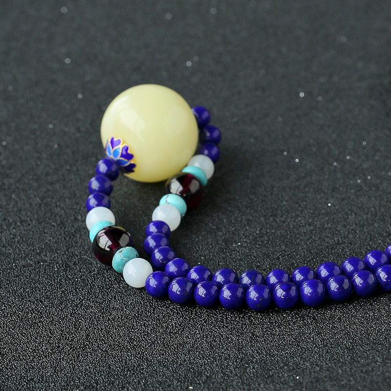 苹果珠项链 - 红掌柜珠宝