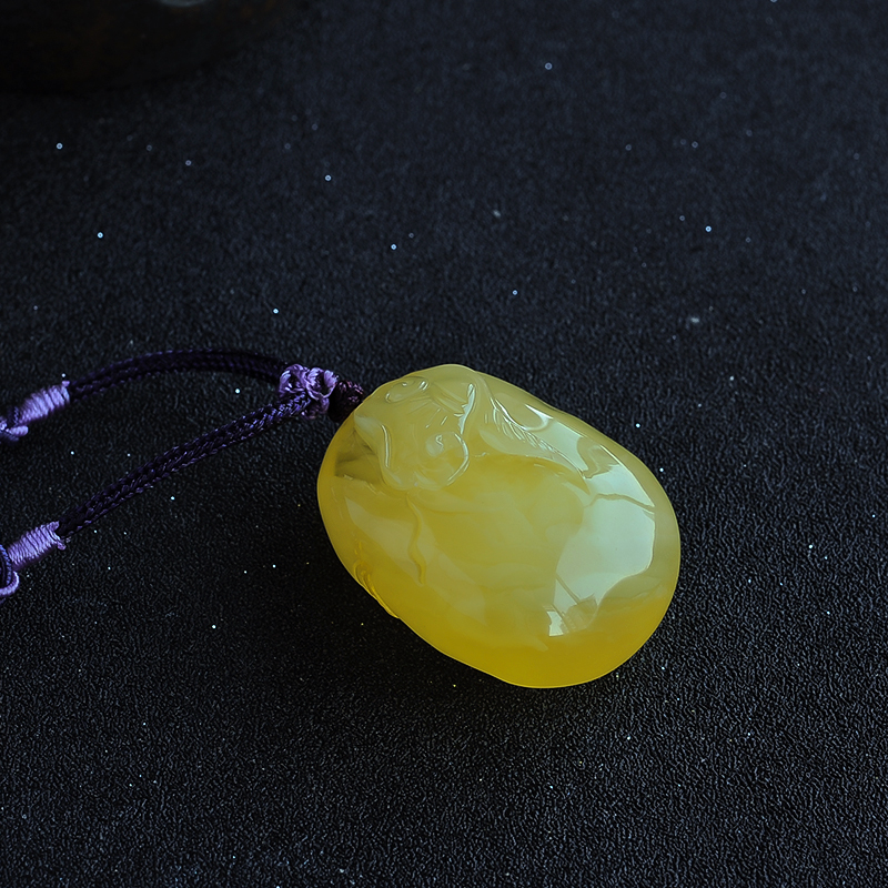 蜜蜡吊坠 - 红掌柜珠宝