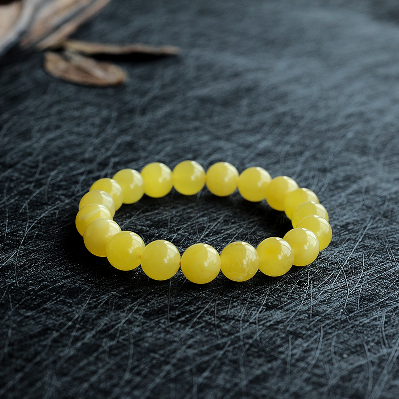 鸡油黄蜜蜡 - 红掌柜珠宝