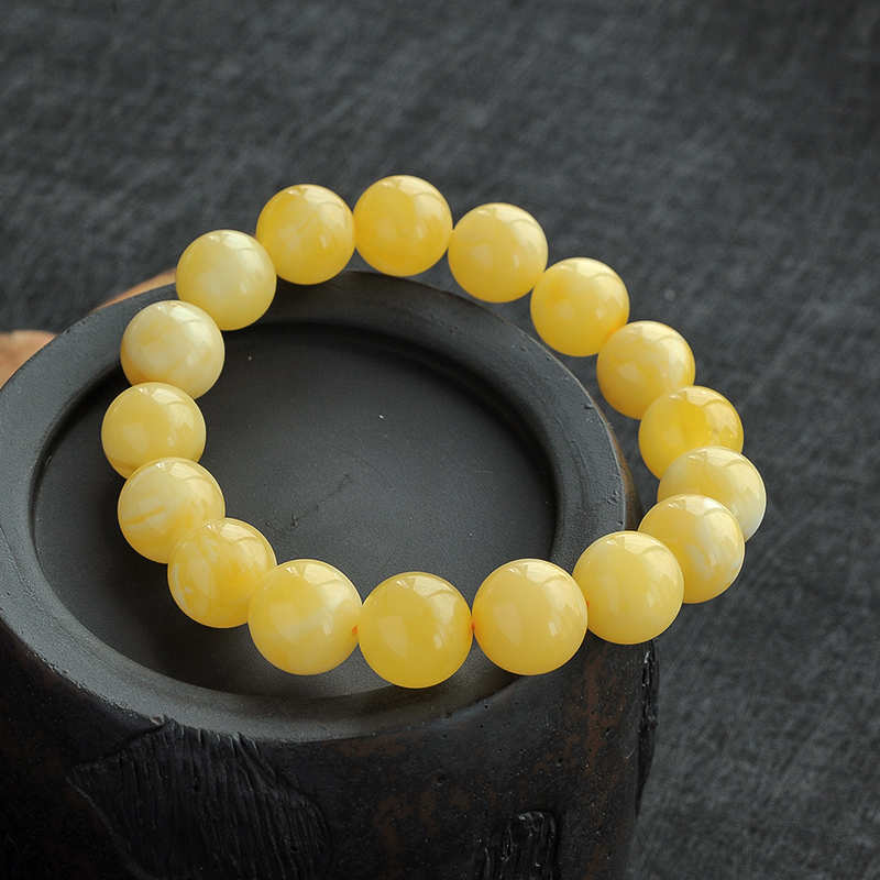 天然白花蜜单圈 - 红掌柜珠宝