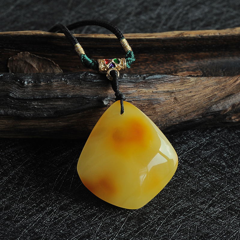 波罗的海蜜蜡吊坠 - 红掌柜珠宝