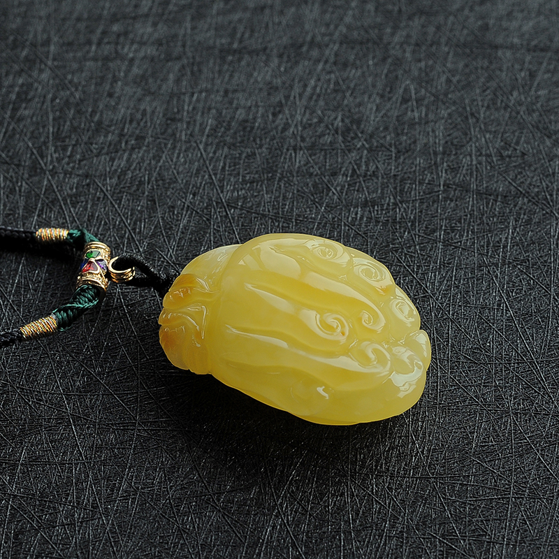 满蜜佛手吊坠-红掌柜