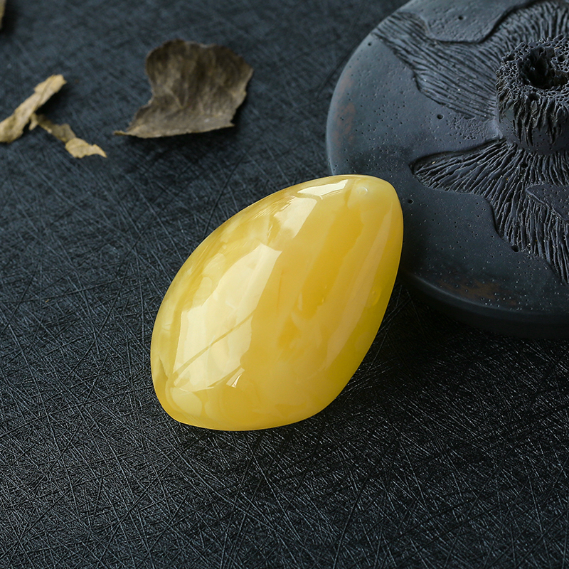 波罗的海蜜蜡随形挂坠-红掌柜