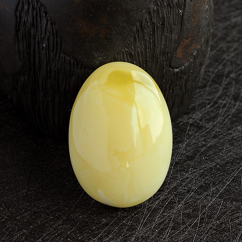 白花蜜随形吊坠-红掌柜