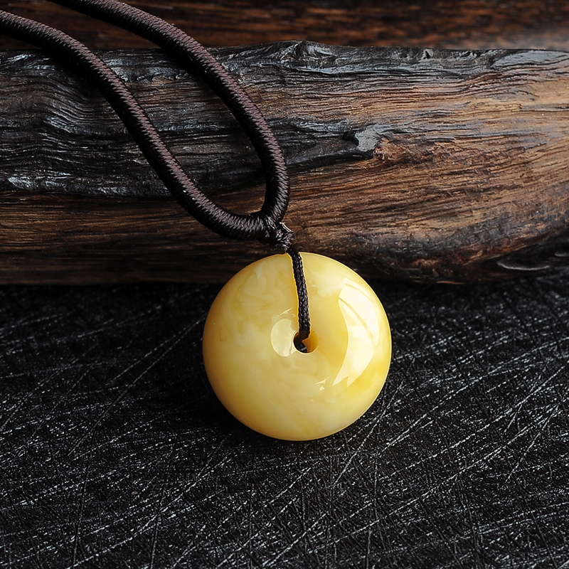 满蜜平安扣挂件-红掌柜