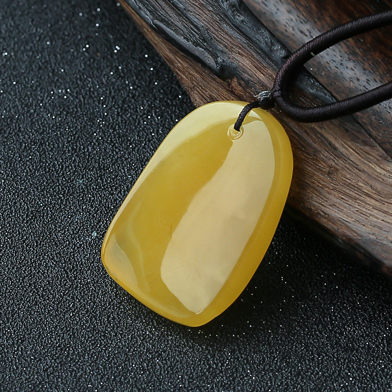 蜜蜡挂坠-红掌柜