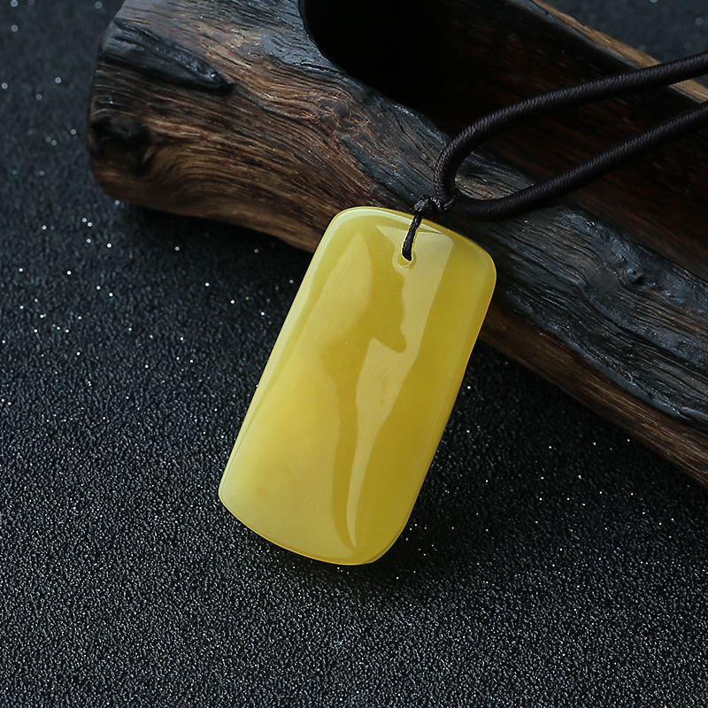 满蜜仿古龙吊坠-红掌柜