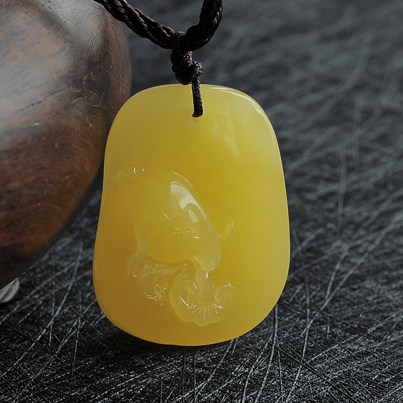 波罗的海蜜蜡挂坠 - 红掌柜珠宝