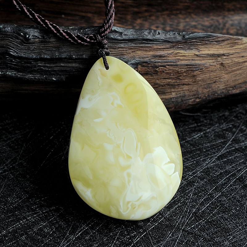 天然蜜蜡挂件 - 红掌柜珠宝