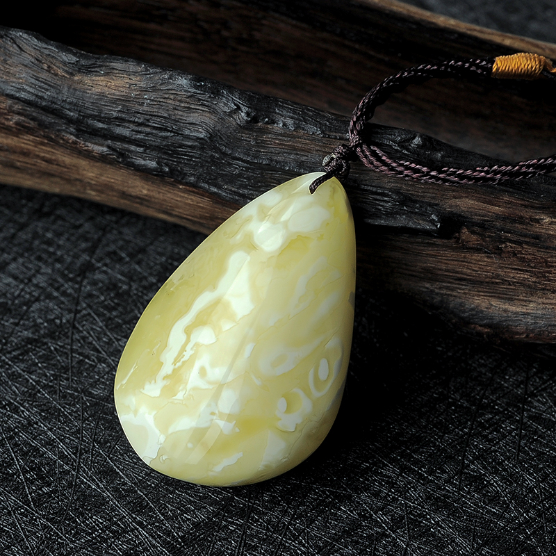 白花蜜吊坠 - 红掌柜珠宝