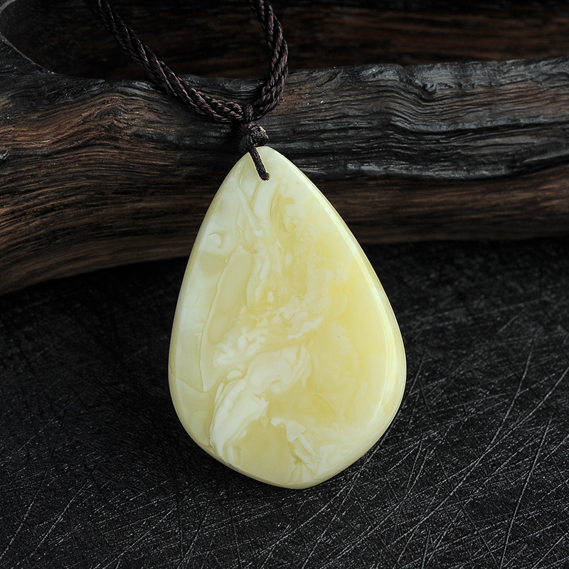 波罗的海蜜蜡挂坠 - 红掌柜珠宝