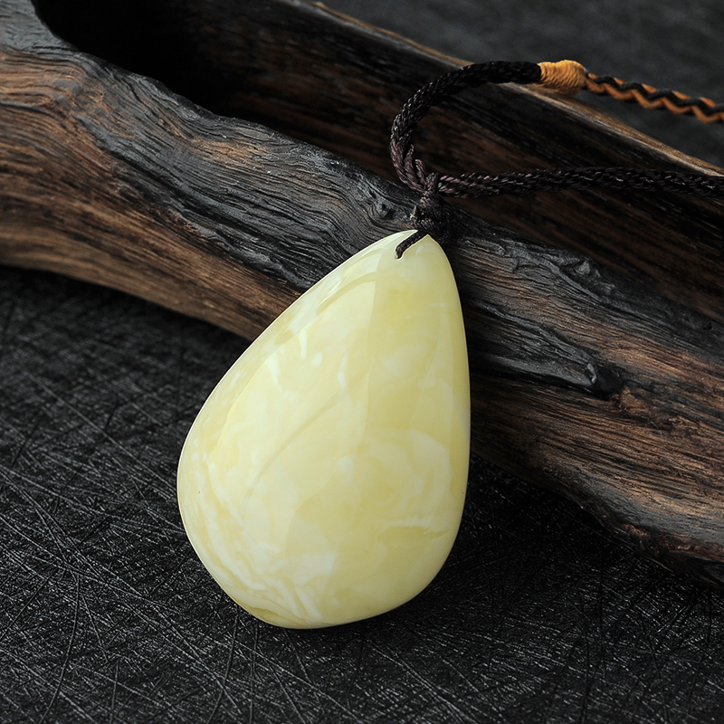 白花蜜吊坠 - 红掌柜珠宝