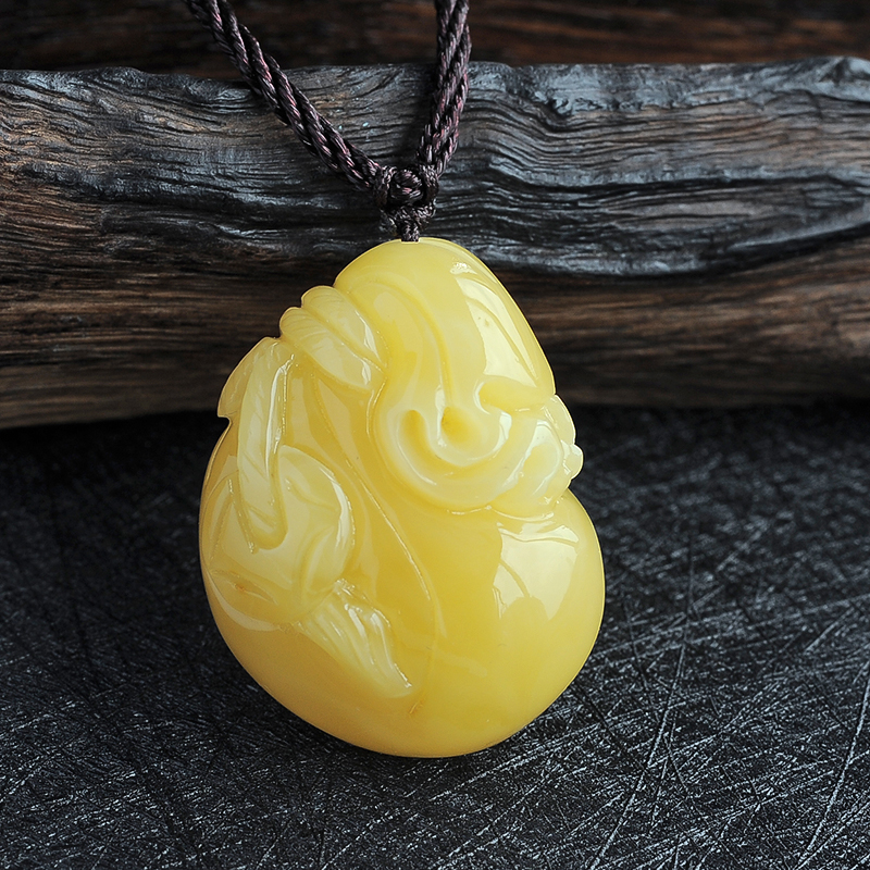 蜜蜡钱袋 - 红掌柜珠宝