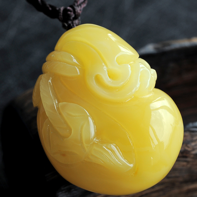 天然蜜蜡 - 红掌柜珠宝