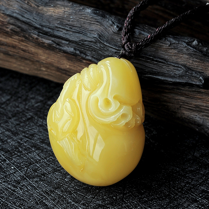 波罗的海蜜蜡挂坠 - 红掌柜珠宝