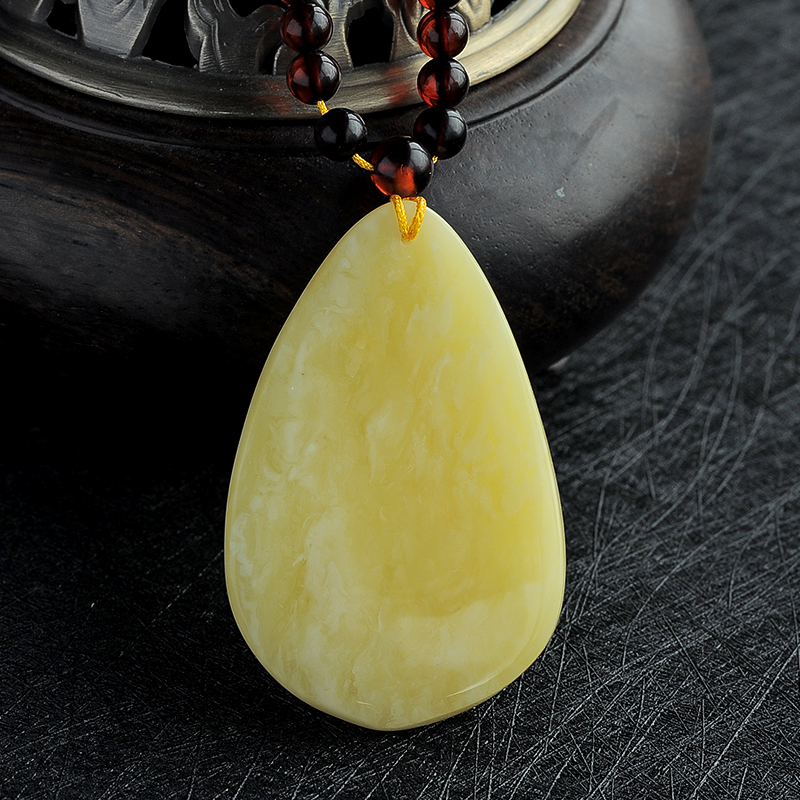 白花蜜吊坠 - 红掌柜珠宝