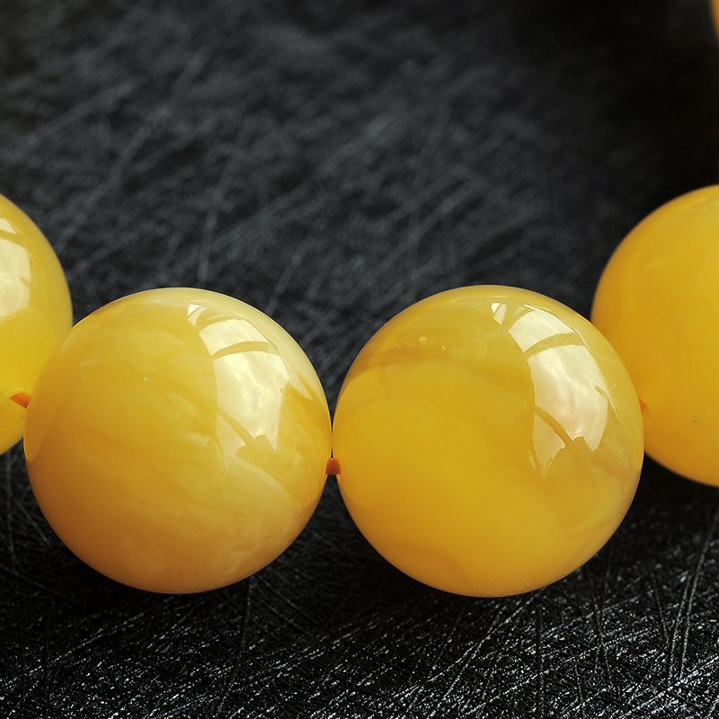 蜜蜡手串 - 红掌柜珠宝