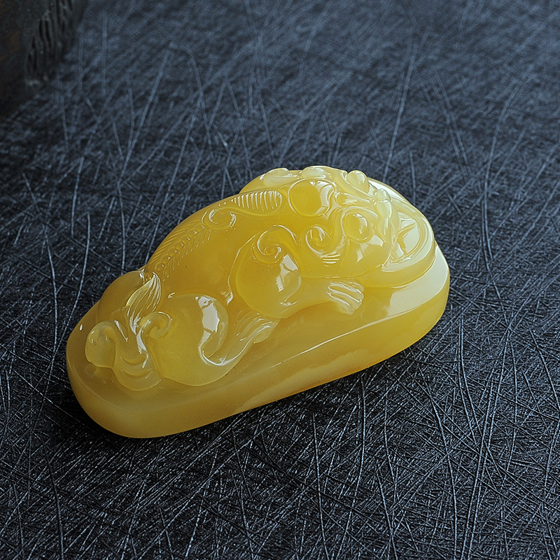 蜜蜡吊坠 - 红掌柜珠宝