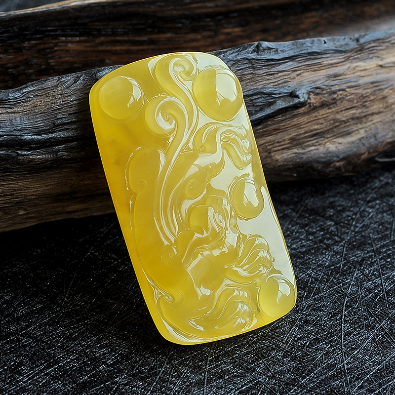 蜜蜡貔貅 - 红掌柜珠宝