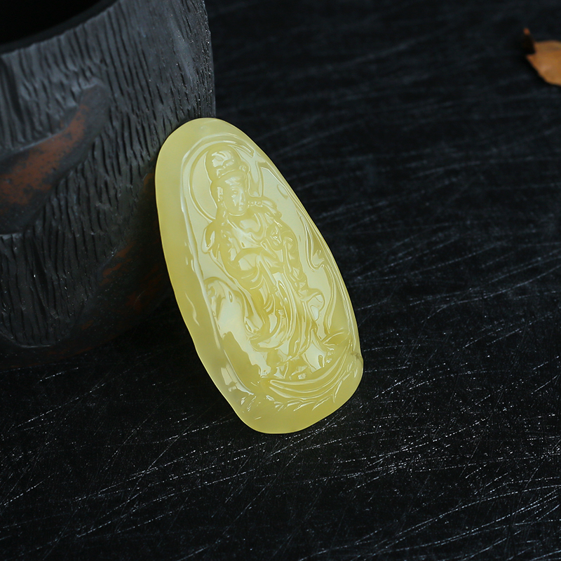 蜜蜡吊坠 - 红掌柜珠宝