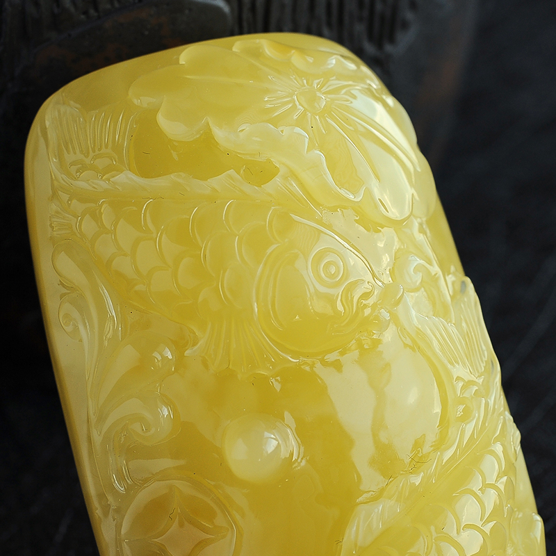 波罗的海蜜蜡挂坠 - 红掌柜珠宝