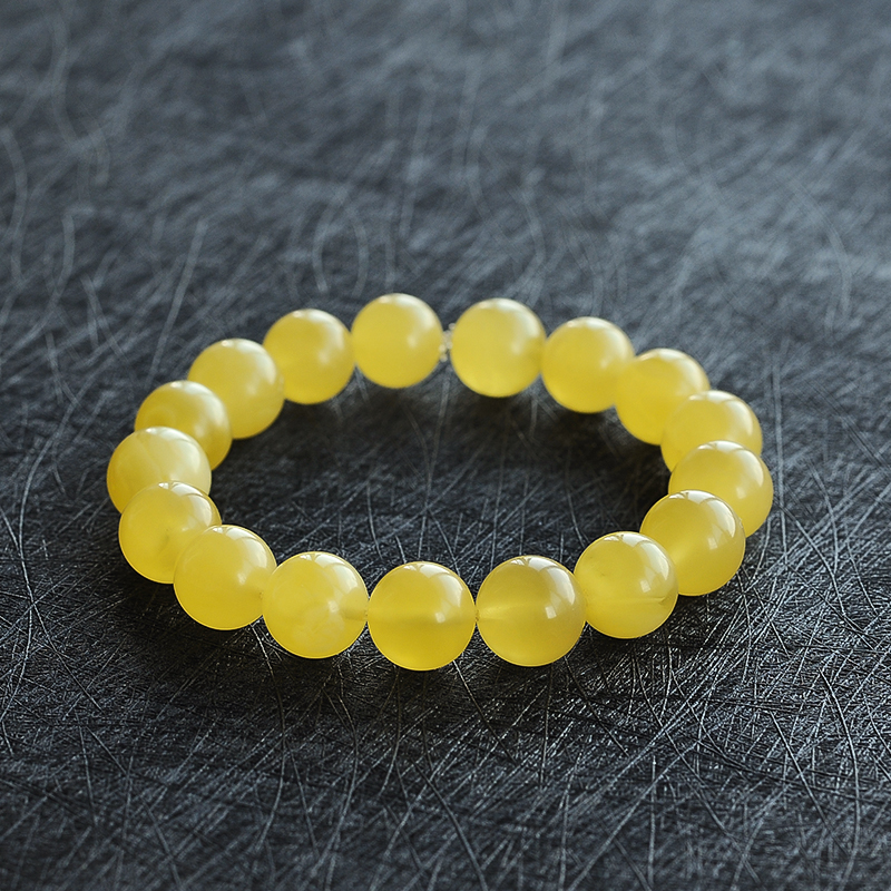 蜜蜡单圈手串 - 红掌柜珠宝