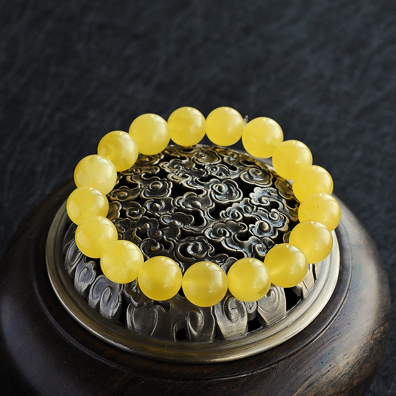 蜜蜡单圈 - 红掌柜珠宝