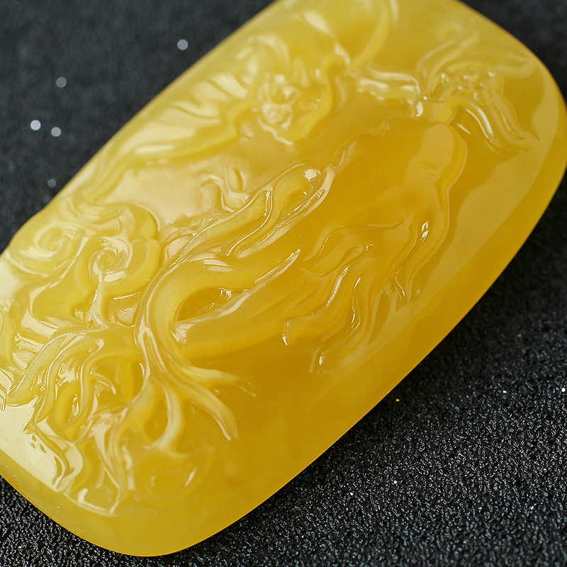 波罗的海蜜蜡挂坠 - 红掌柜珠宝