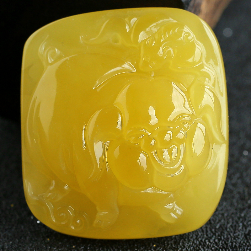 天然蜜蜡 - 红掌柜珠宝