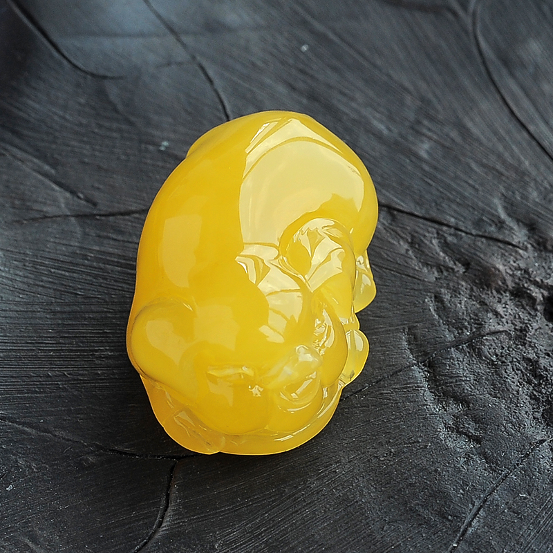 蜜蜡生肖猪 - 红掌柜珠宝