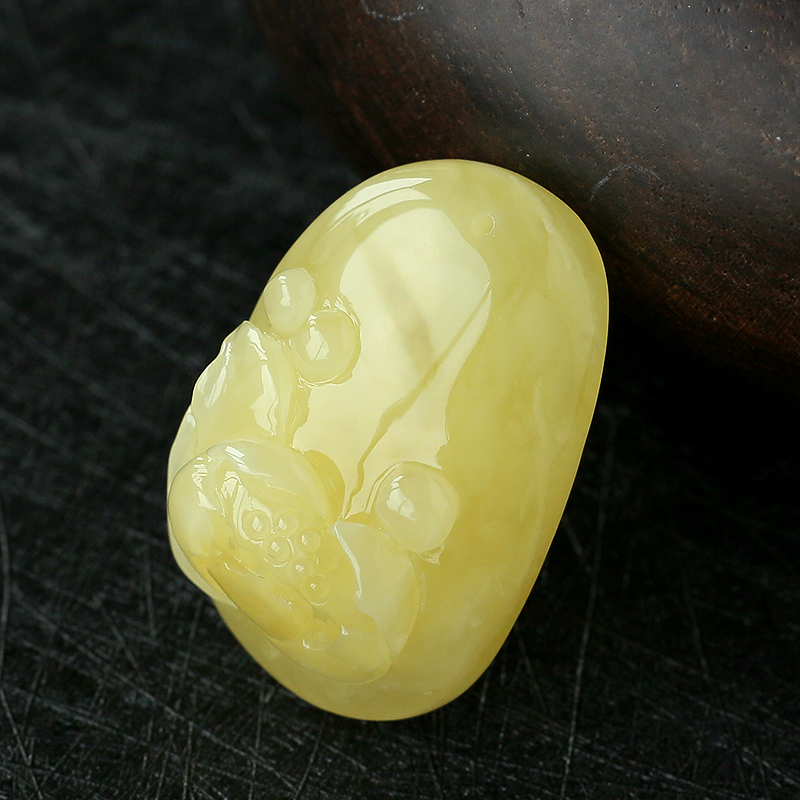 蜜蜡吊坠 - 红掌柜珠宝