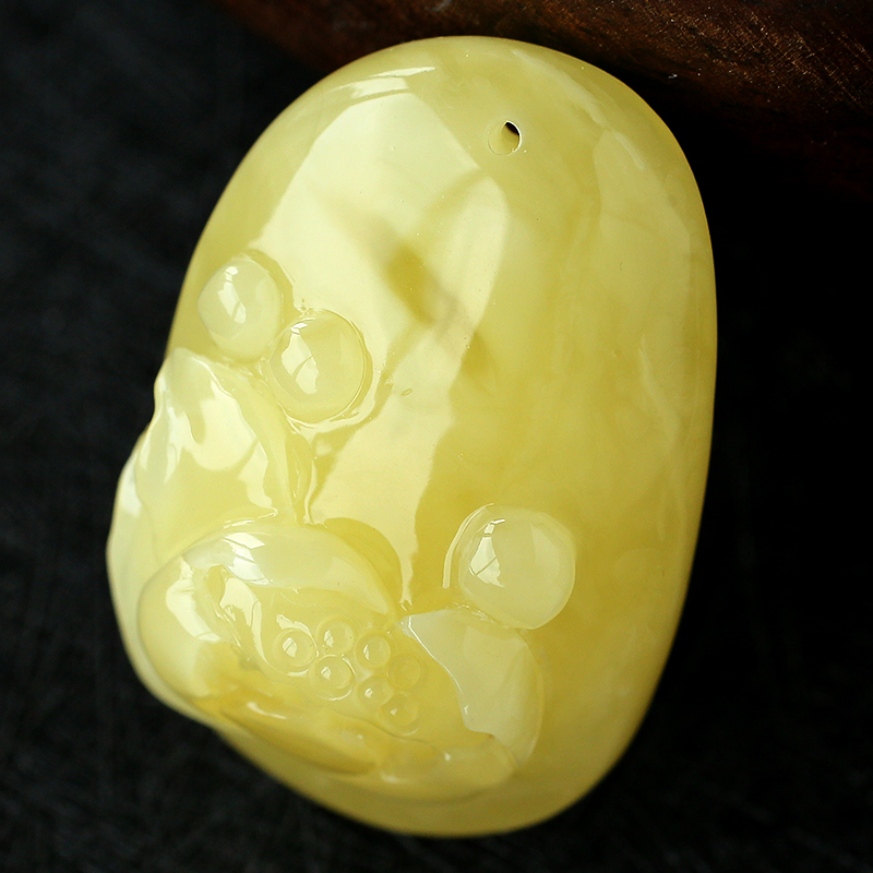 波罗的海蜜蜡挂坠 - 红掌柜珠宝