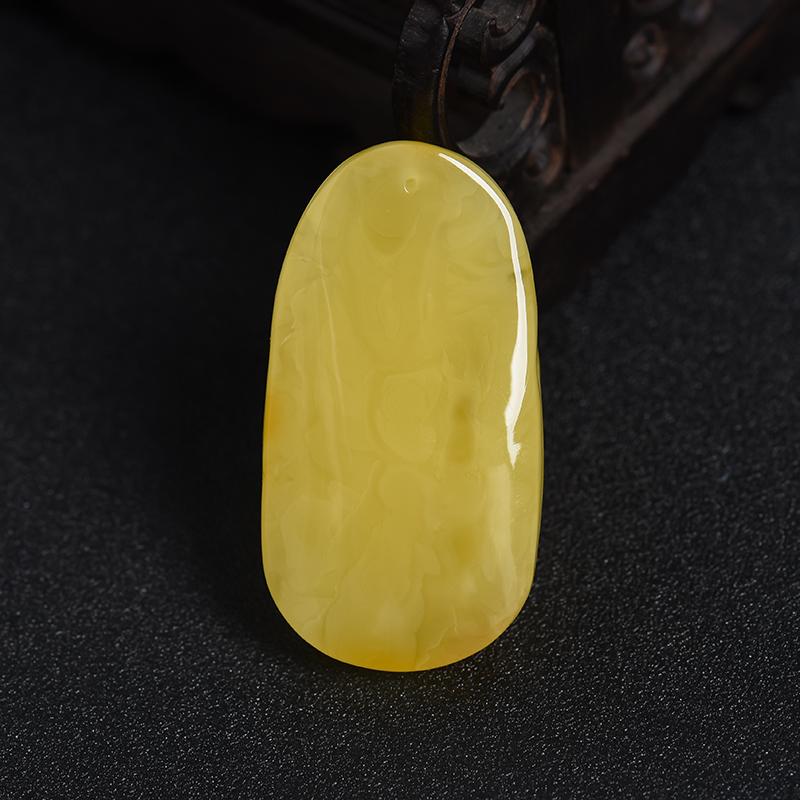 天然蜜蜡挂件 - 红掌柜珠宝