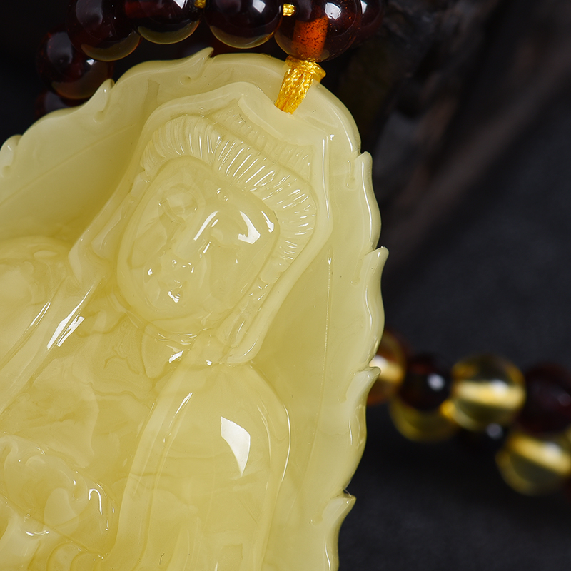 波罗的海蜜蜡挂坠 - 红掌柜珠宝