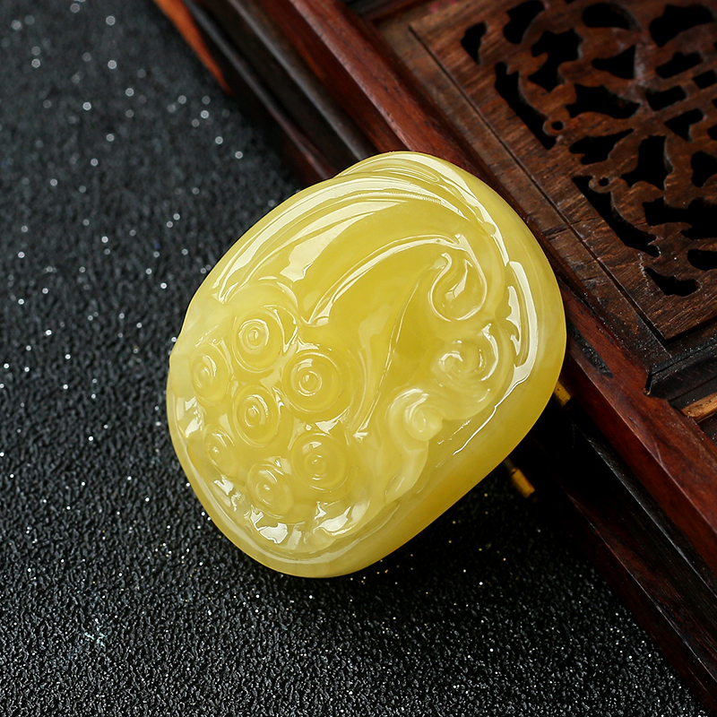 满黄吊坠 - 红掌柜珠宝