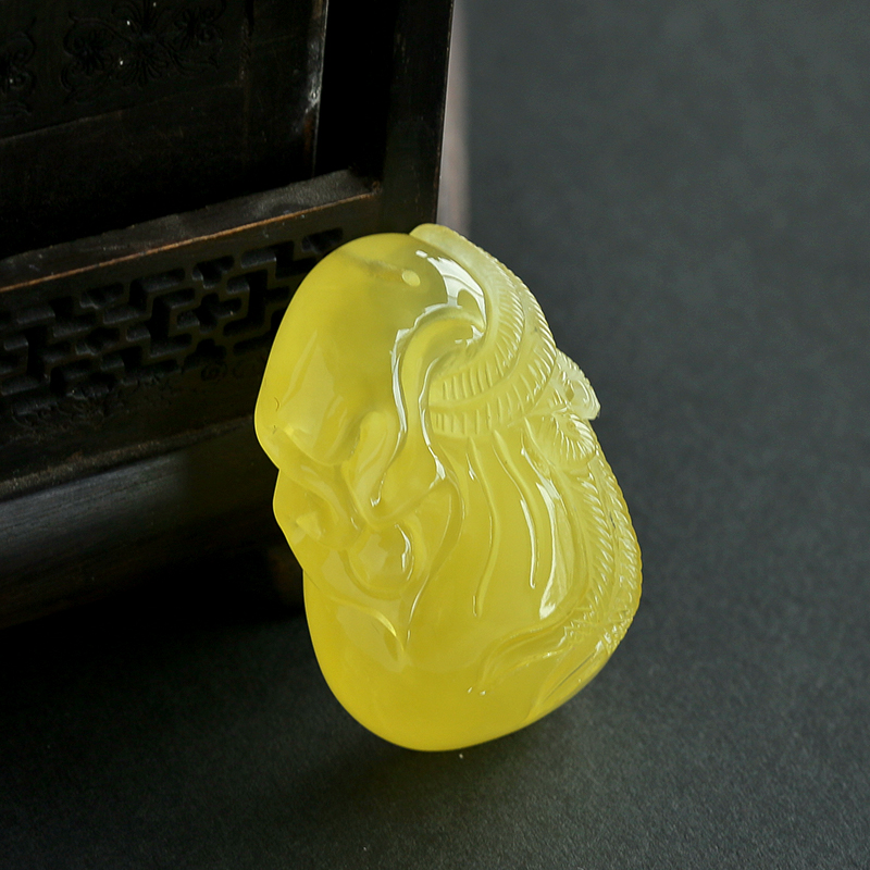 蜜蜡吊坠 - 红掌柜珠宝