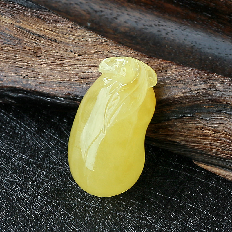 波罗的海蜜蜡福瓜吊坠-红掌柜