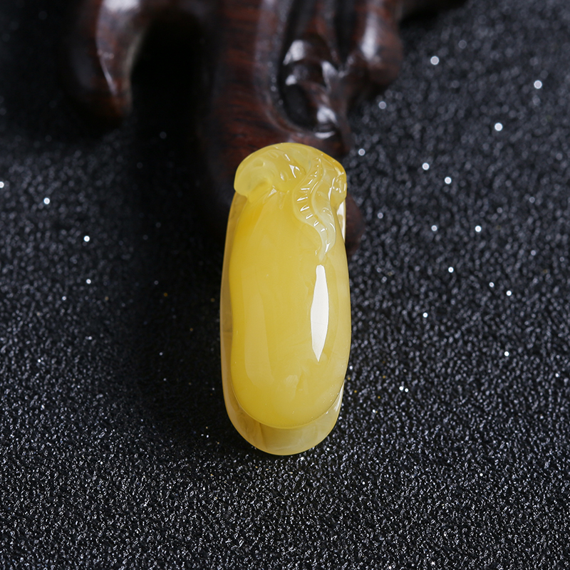 蜜蜡福瓜吊坠-红掌柜珠宝