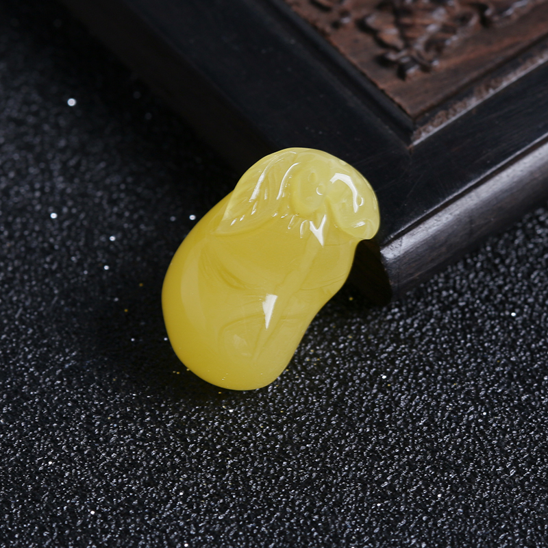 蜜蜡福瓜吊坠-红掌柜珠宝