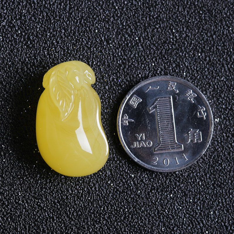 蜜蜡福瓜吊坠-红掌柜珠宝