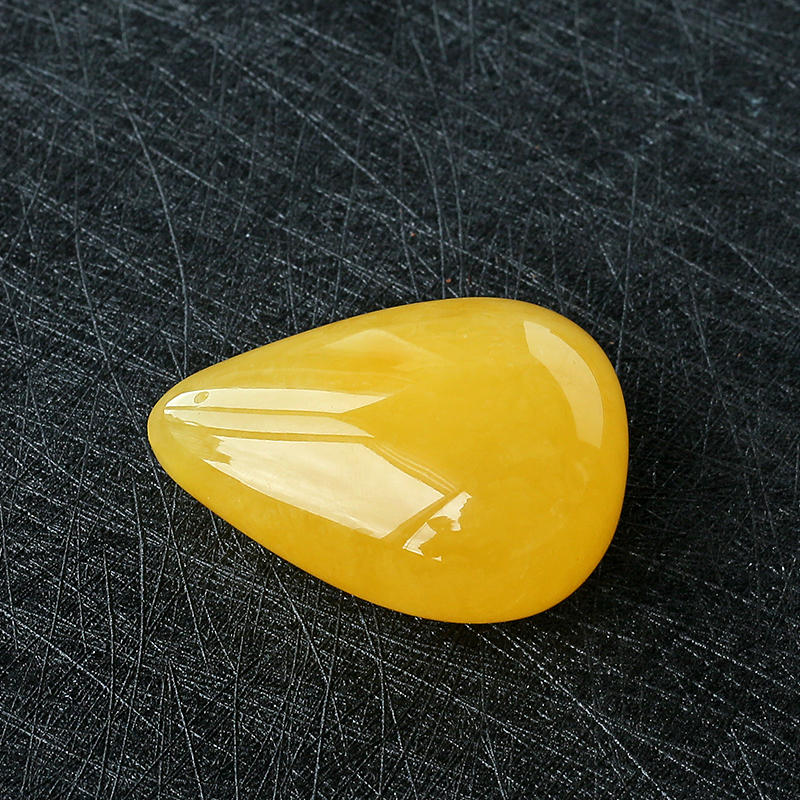 鸡油黄蜜蜡挂件 - 红掌柜珠宝