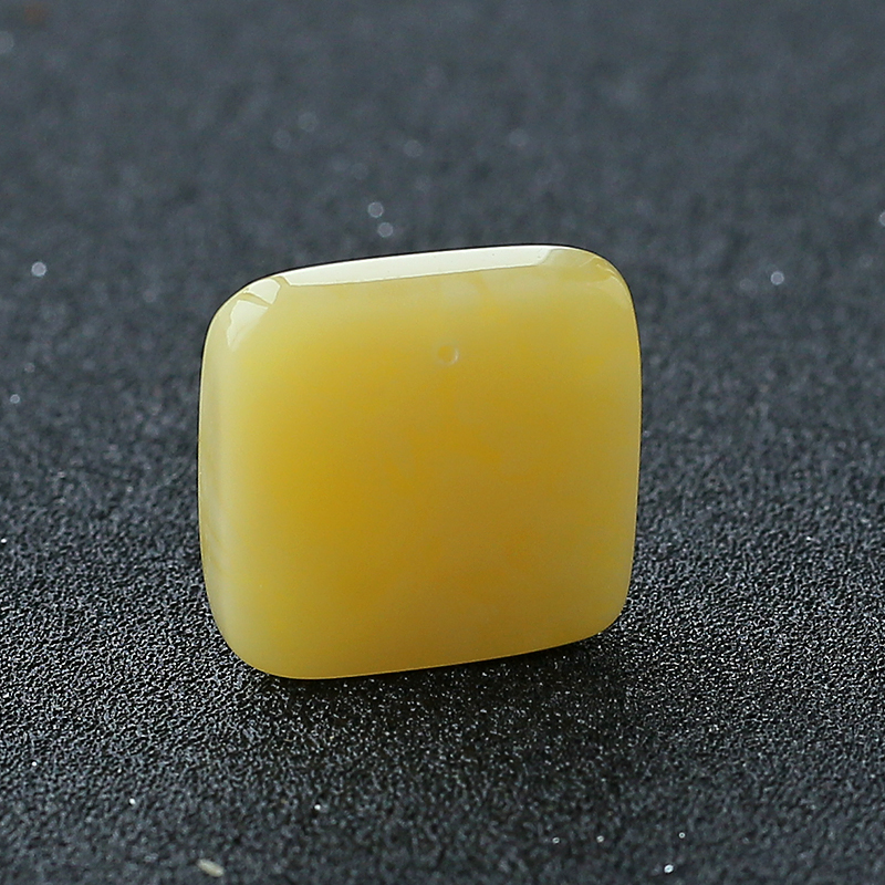 天然蜜蜡方牌吊坠-红掌柜