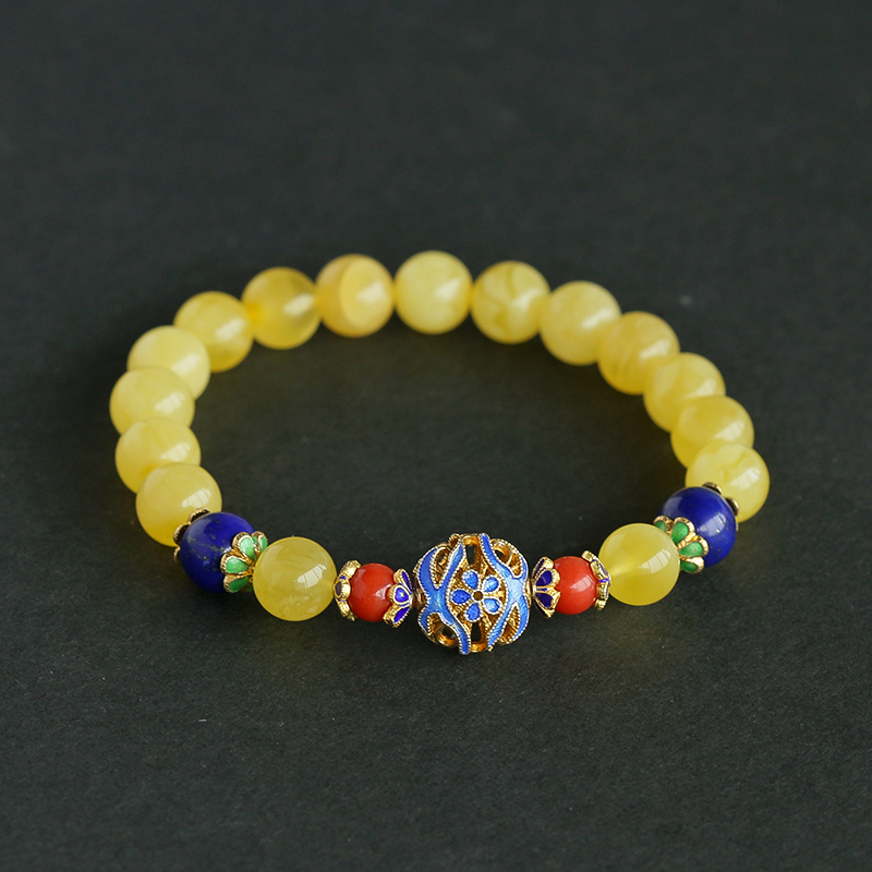 蜜蜡单圈-红掌柜