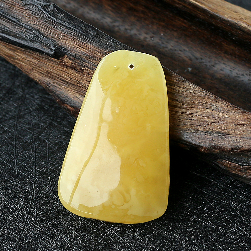 波罗的海天然蜜蜡吊坠-红掌柜