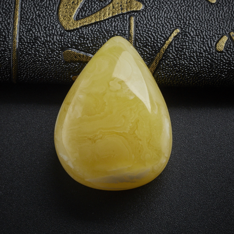 白花水滴吊坠-红掌柜珠宝