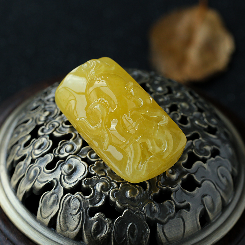 波罗的海蜜蜡挂件 - 红掌柜珠宝