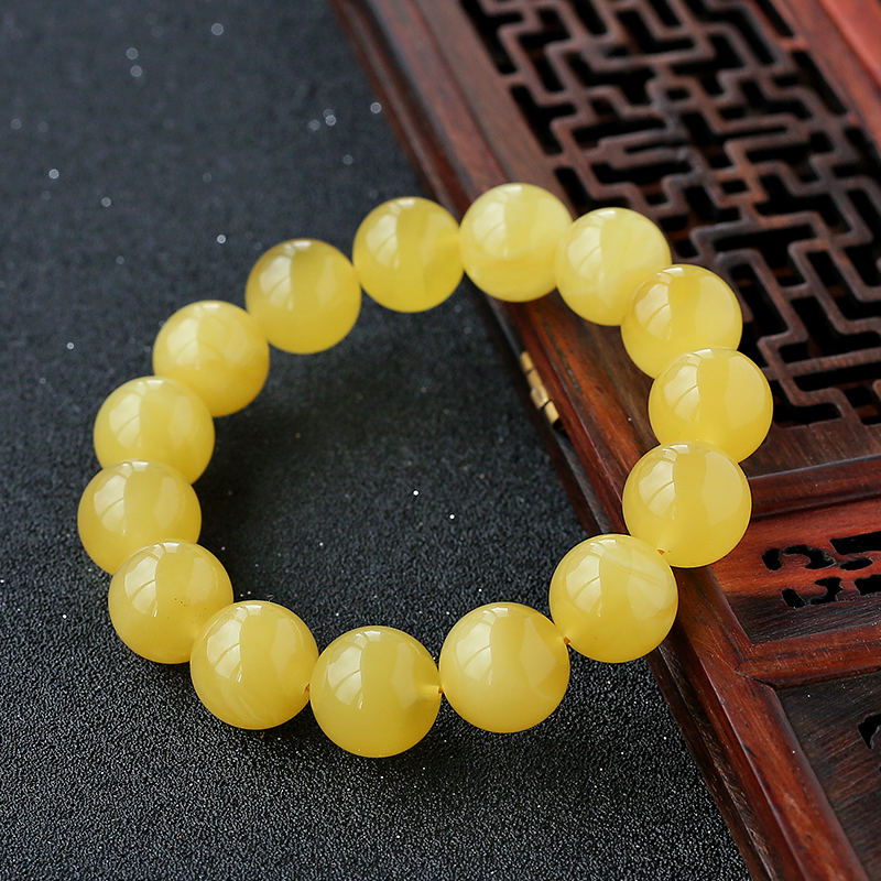 蜜蜡手串 - 红掌柜珠宝