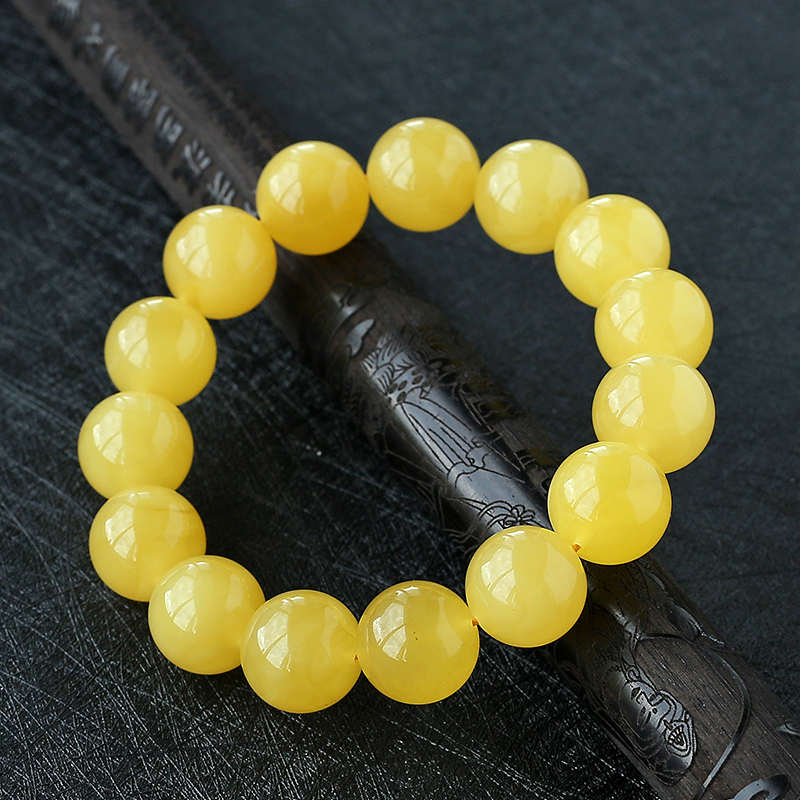 蜜蜡单圈手串 - 红掌柜珠宝