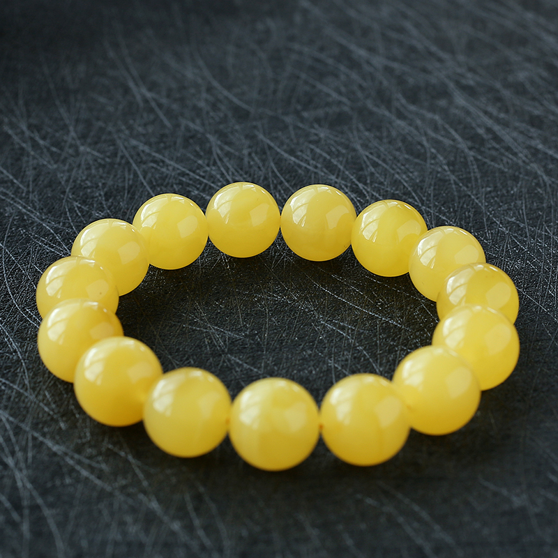 鸡油黄蜜蜡 - 红掌柜珠宝